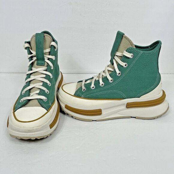 Chuck Taylor Converse Run Star Legacy CX HI Platform Men's 6 Women's 7.5 Teal - Picture 1 of 16